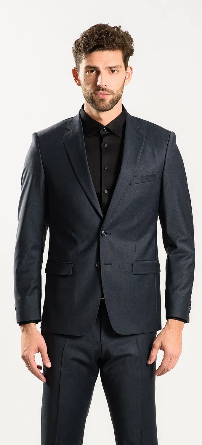 Alain Delon Steel abito uomo slim fit elasticizzato