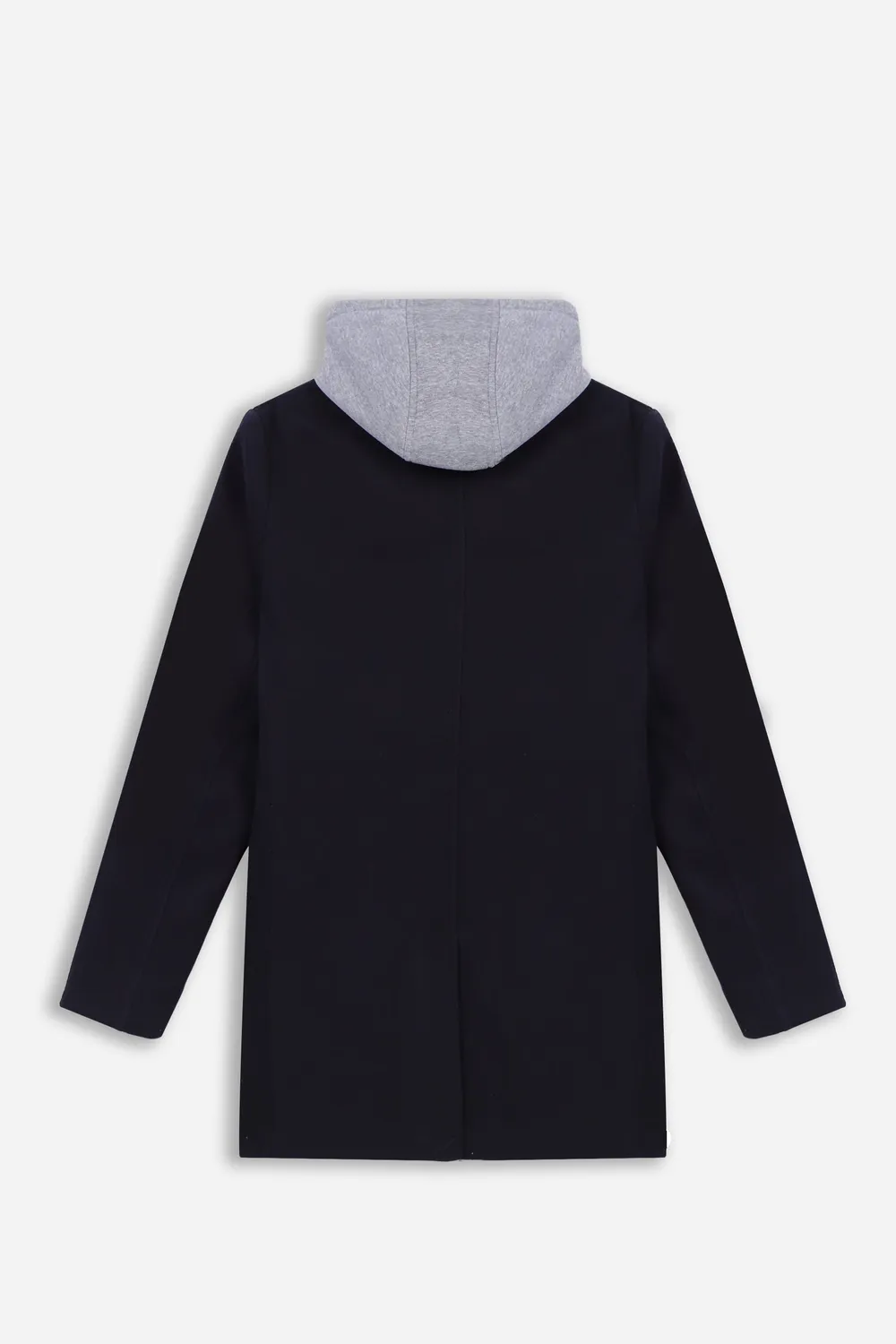 Sonny Bono Cappotto Baronetto Felpa Bleu Cappuccio