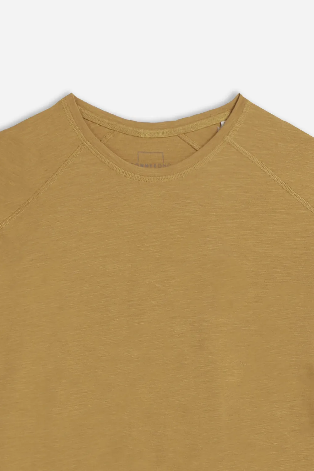 Sonny Bono Basic Slub t-shirt girocollo sabbia
