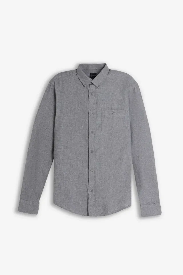 Sonny Bono NI 02091CM 326 Camicia Flanella Quadri Grigio