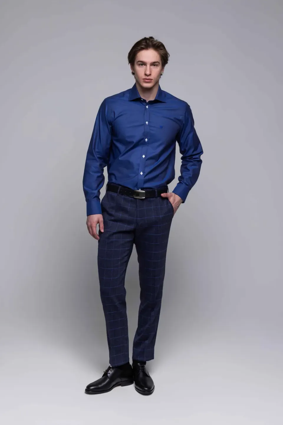 Alain Delon 13446 camicia business slim fit