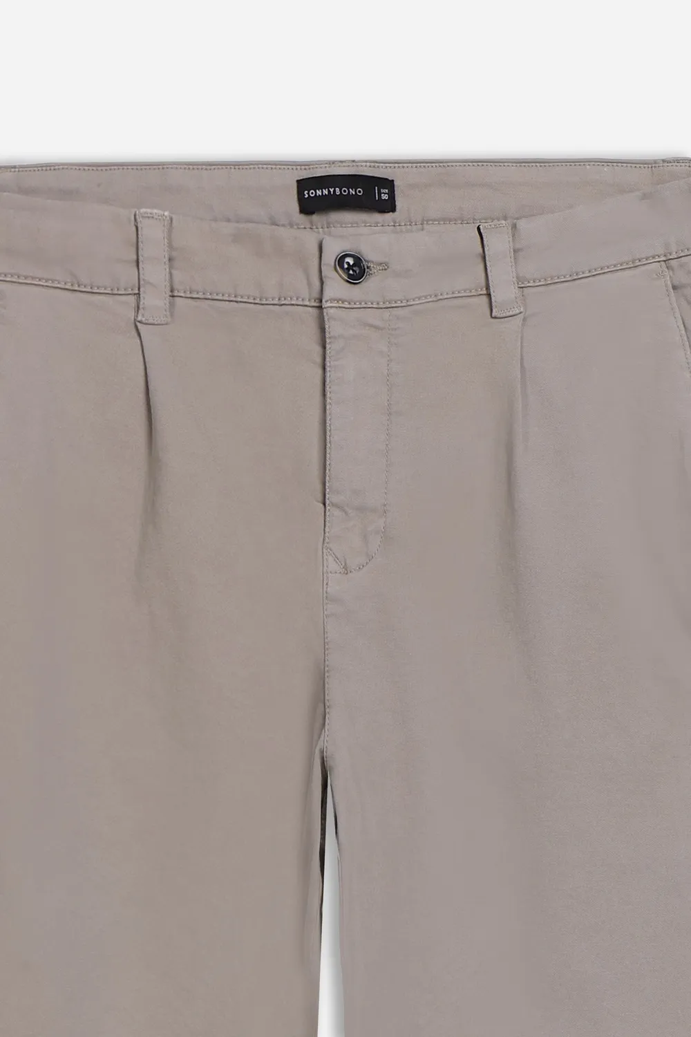 Sonny Bono Pences pantalone chino tortora elegante