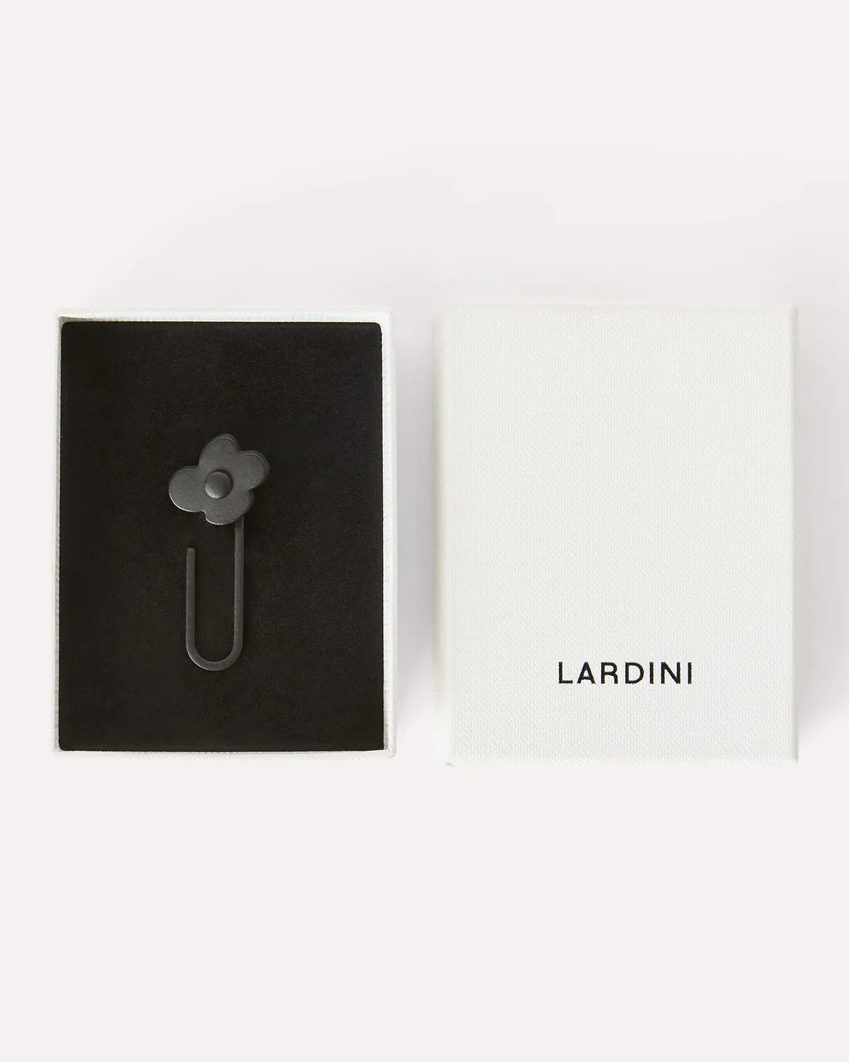 Lardini Signature Flower Spilla Pin Fiore Nero
