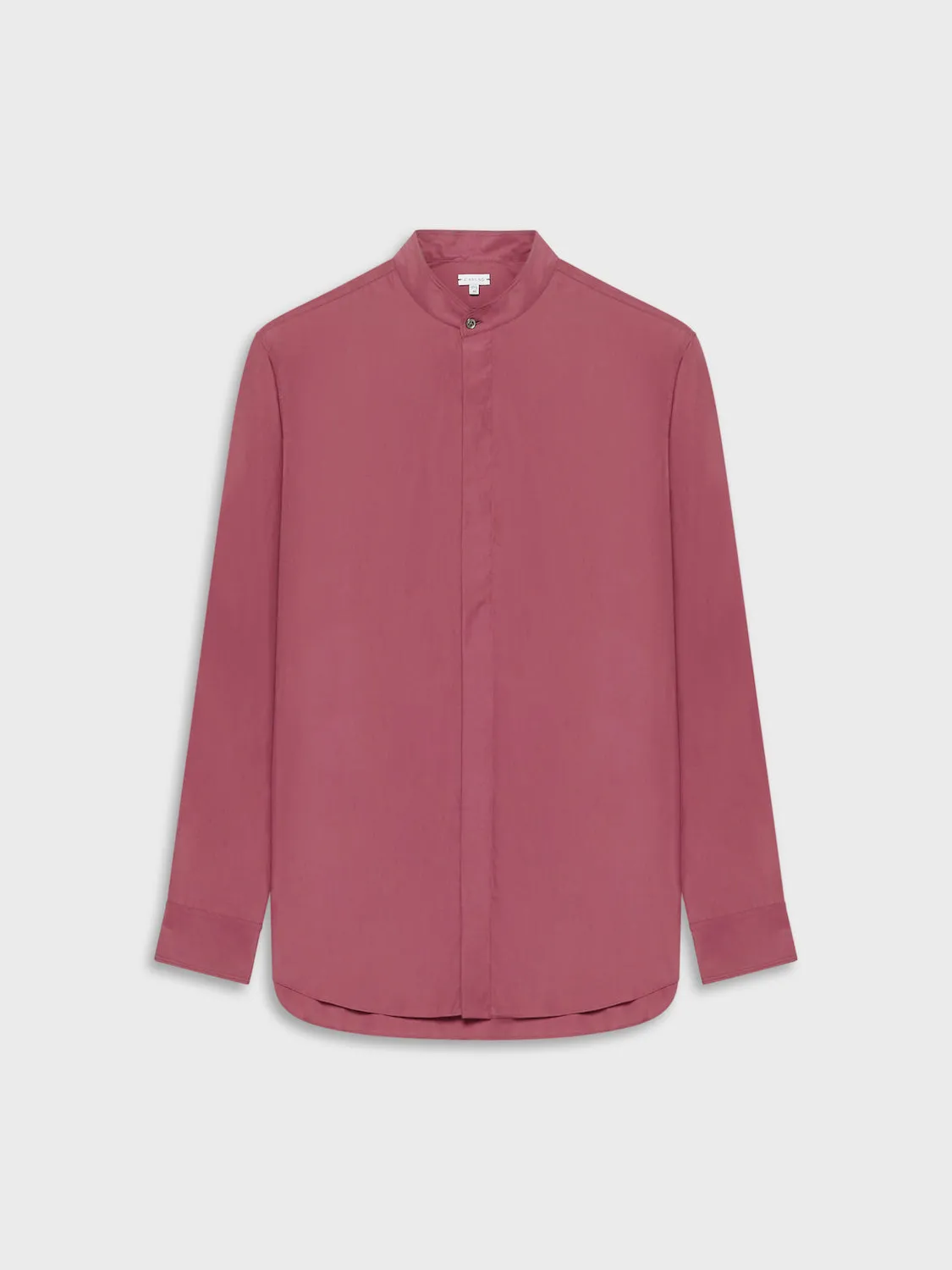 Caruso Butterfly camicia coreana cotone bordeaux