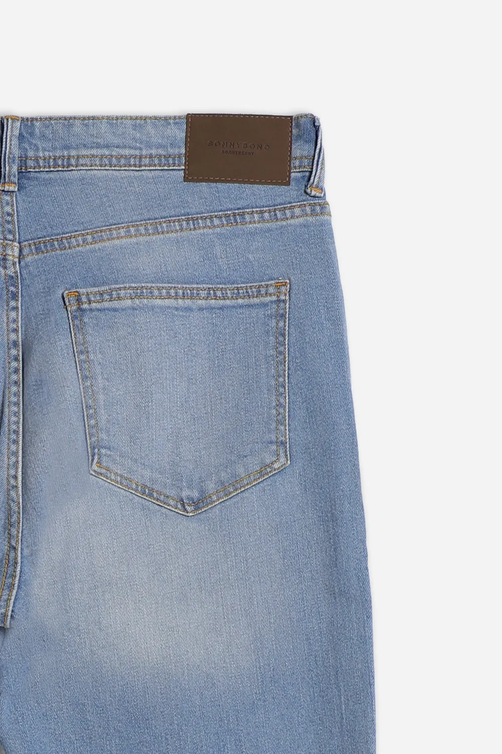Sonny Bono jeans 5 tasche regular celeste elasticizzato