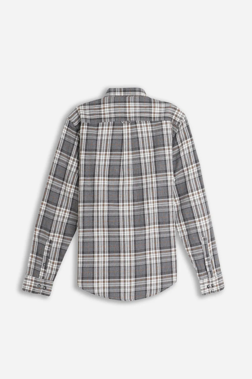 Sonny Bono NI 02017CM Camicia Flanella Grigio Quadri