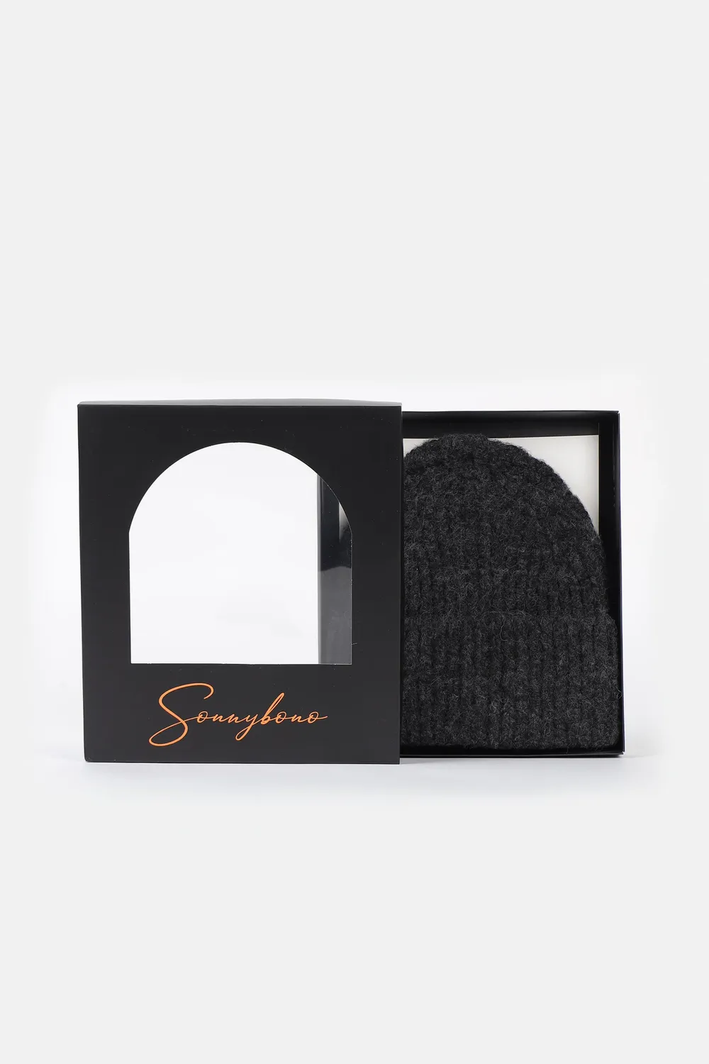 Sonny Bono Cappello Antracite Scatola Regalo Uomo