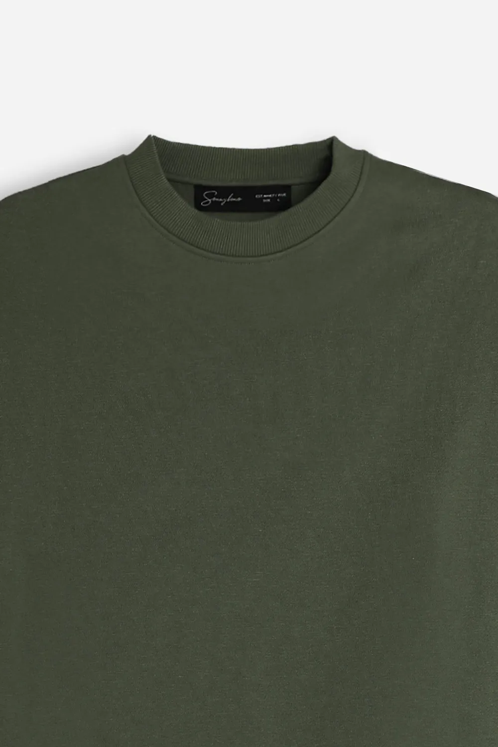 Sonny Bono FS 03305FE felpa girocollo verde militare