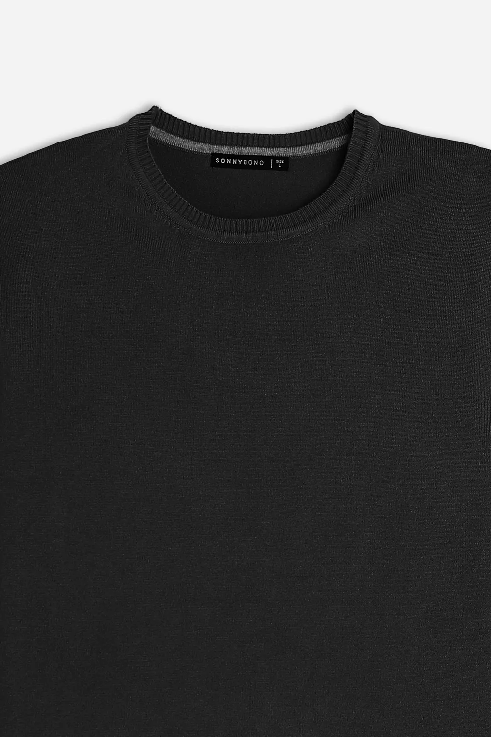 Sonny Bono Basic ZK 06100MG 326 Maglia Girocollo Nero