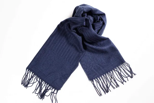 Alain Delon sciarpa uomo 35x180 invernale calda