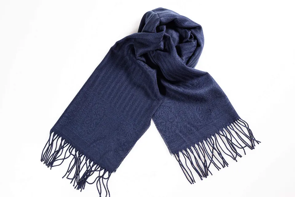 Alain Delon sciarpa uomo 35x180 invernale calda