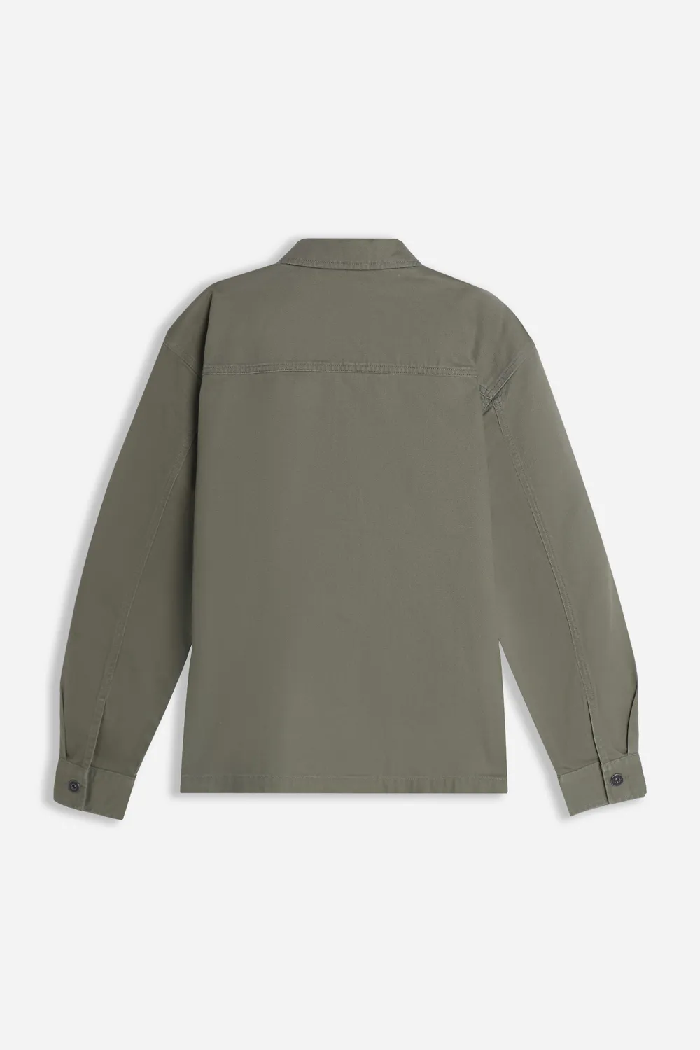 Sonny Bono Overshirt Doppia Tasca Giacca Cotone Verde Militare