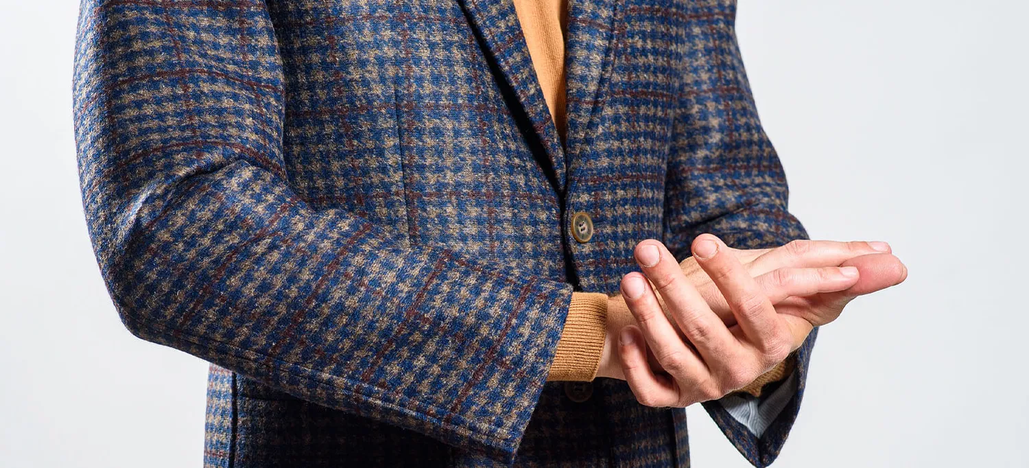 Alain Delon giacca elasticizzata slim fit sfoderata