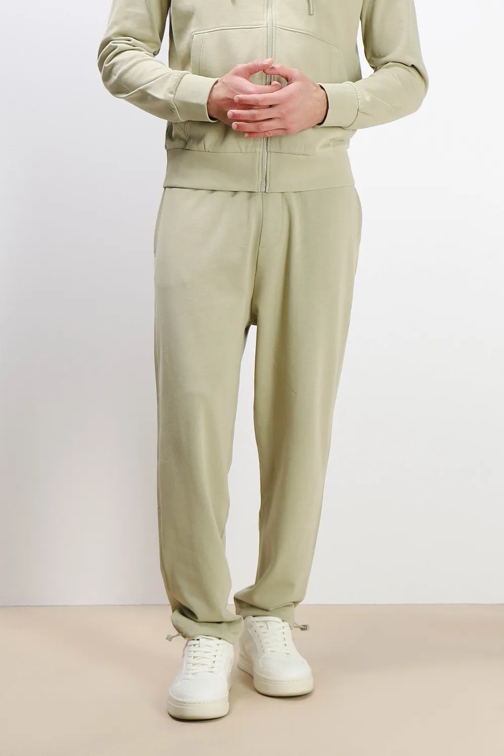 Sonny Bono pantalone felpa coulisse fondo kaki