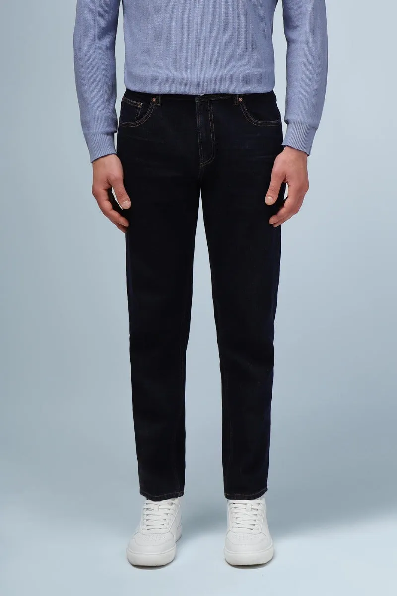 Sonny Bono Slim Cropped jeans bleu uomo