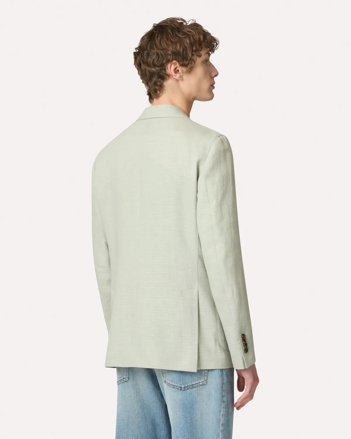 Lardini Iconic Giacca Salvia Effetto 3D Uomo