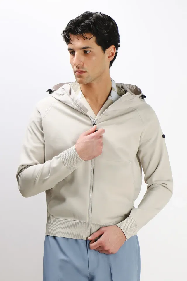 Sonny Bono Bomber Maglia giubbotto grigio con cappuccio