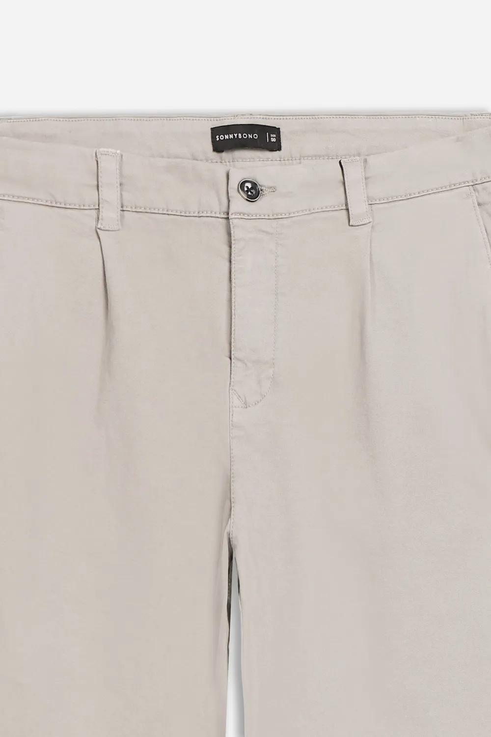 Sonny Bono Chino con Pences Pantalone Grigio Chiaro
