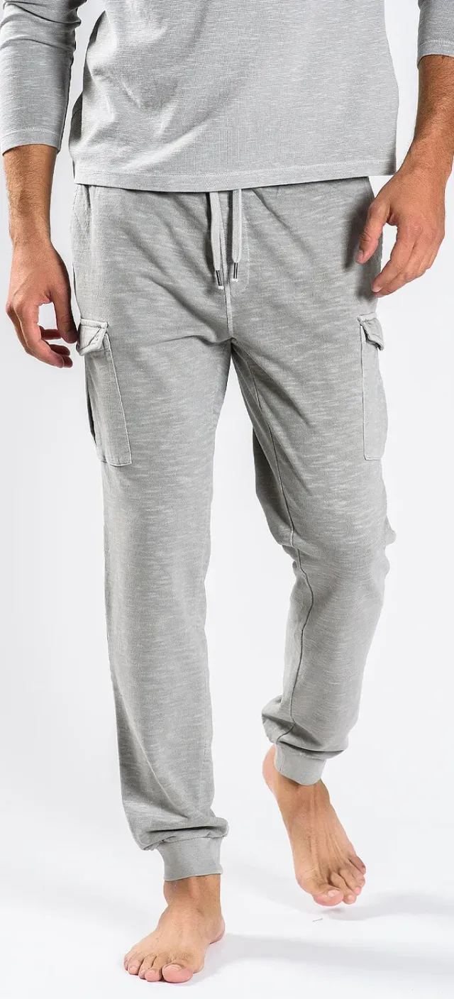 Alain Delon Pantaloni Tuta Cotone Grigi XXL