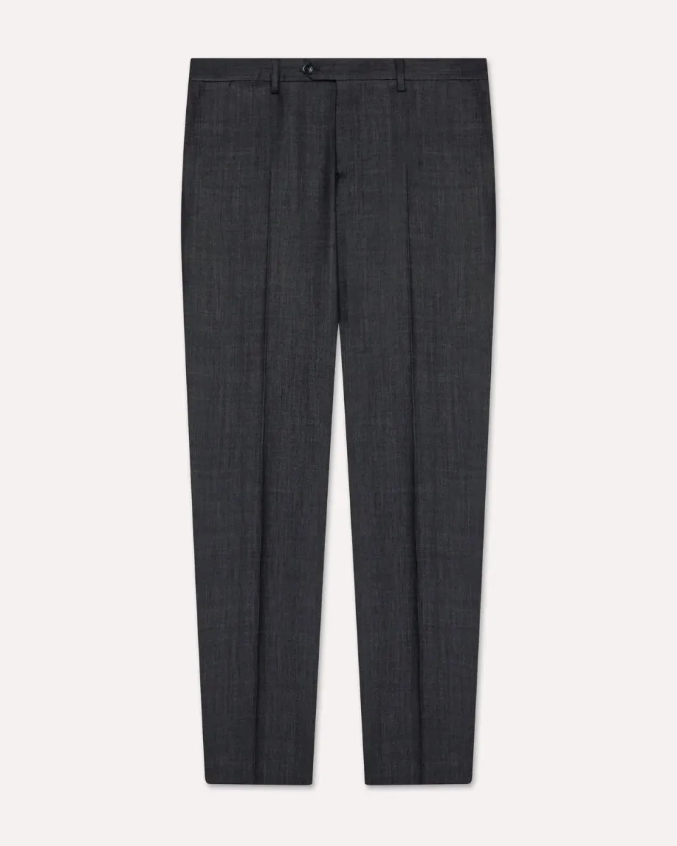 Lardini pantalone blu senza pieghe effetto denim
