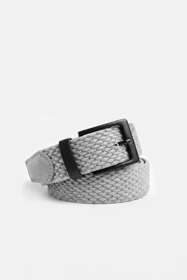 Sonny Bono Corda Elastica Cintura Grigio Chiaro Casual