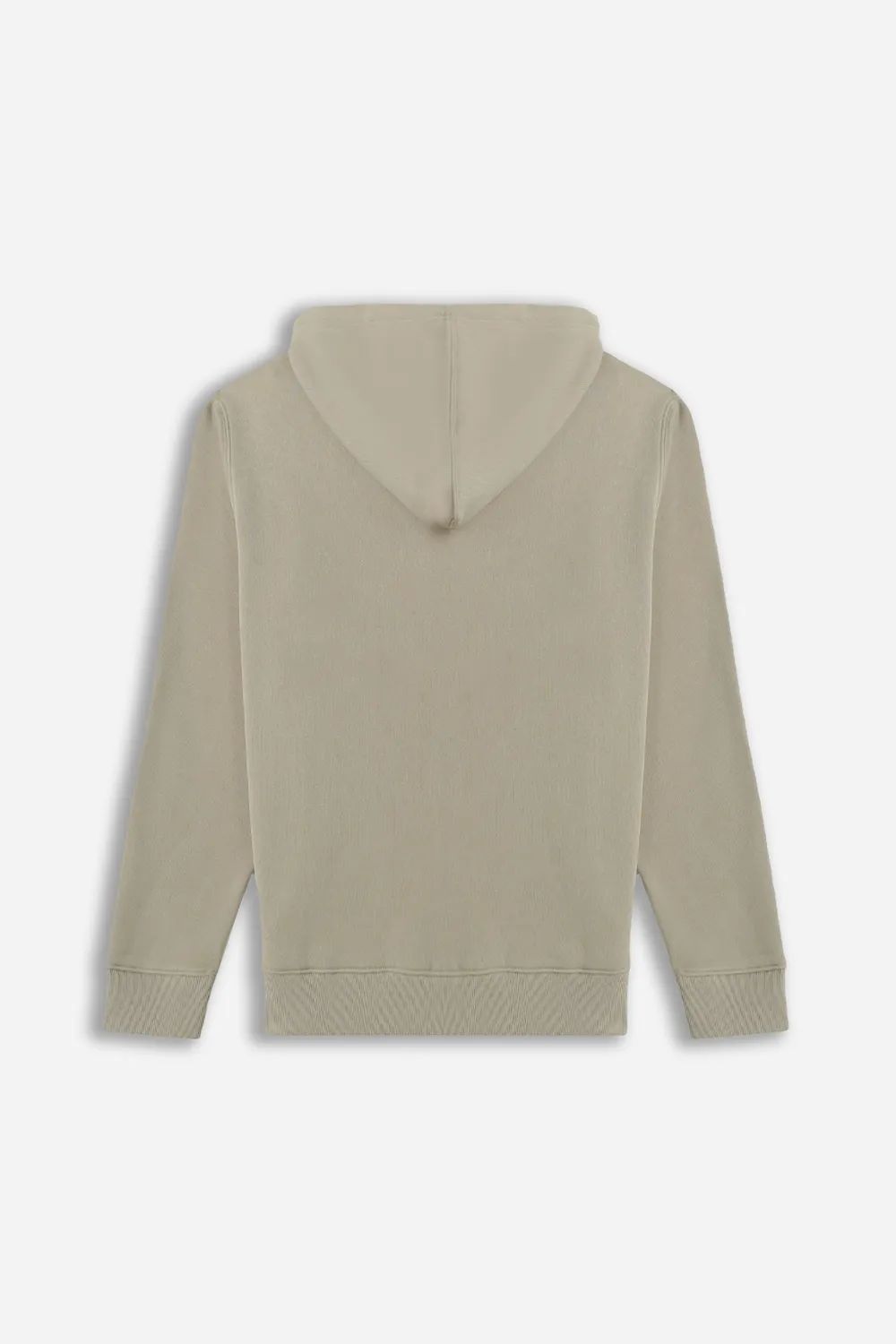 Sonny Bono Felpa Full Zip Basic cappuccio tortora
