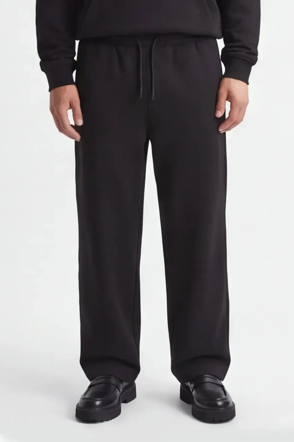 Sonny Bono Over Fit Pantalone Jogger Felpa Nero