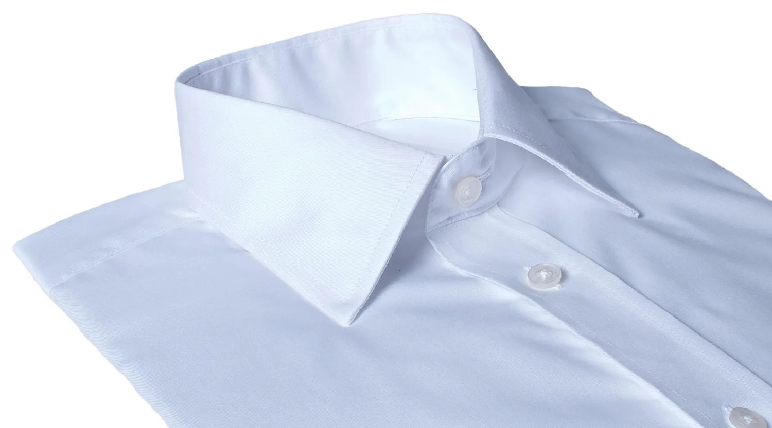 Alain Delon camicia bianca classic fit taschino