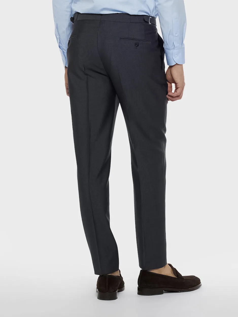 Caruso Norma pantalone lana mohair grigio