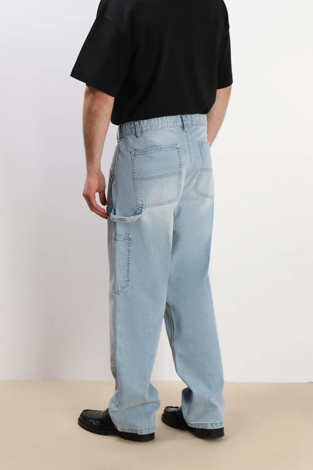 Sonny Bono Denim Worker Pantalone Celeste
