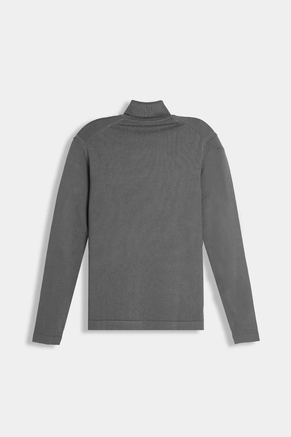 Sonny Bono maglia dolcevita grigio scuro leggera viscosa